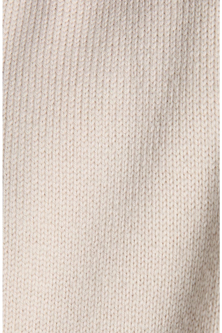 Wool Knit & Quilted Down Cardigan, Alternate, color, SOFT BEIGE