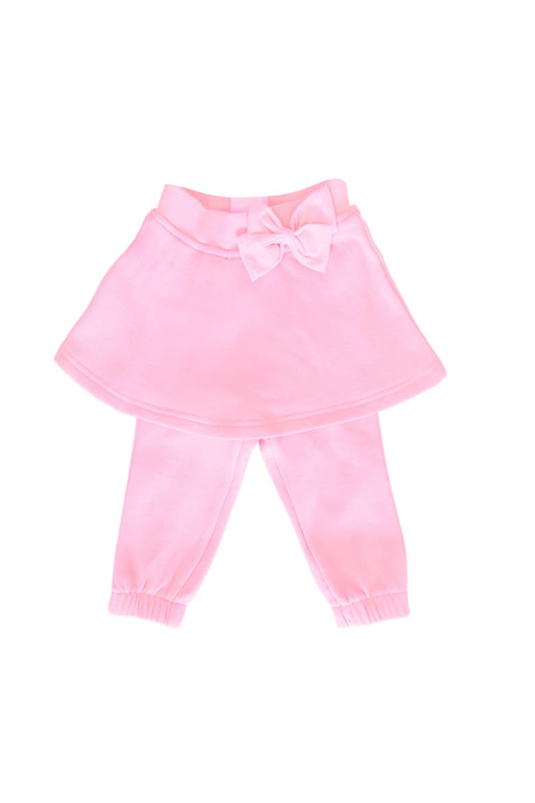 Skirted Bow Jogger, Main, color, Pink