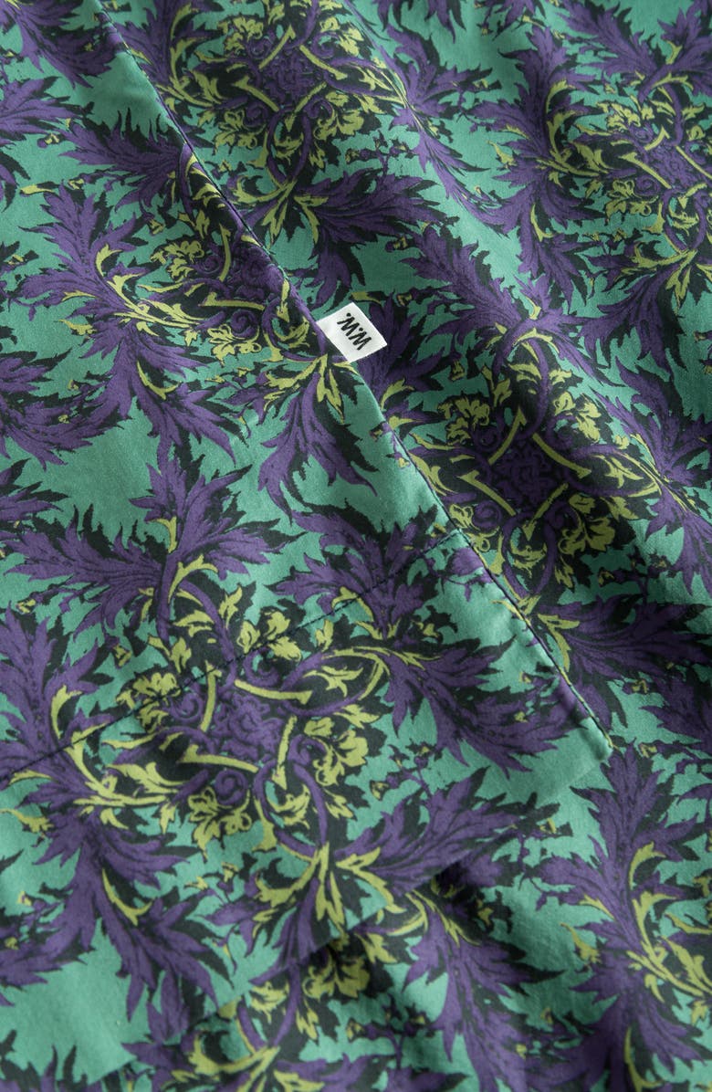 Wood Wood Johan Chateau Stretch Organic Cotton Button-Up Camp Shirt, Alternate, color, 