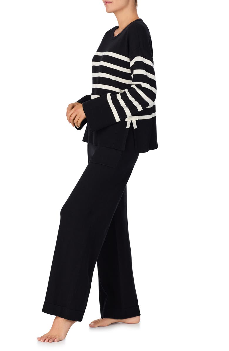 Kate Spade New York cotton blend pajamas, Alternate, color, 