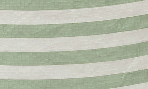 Sunnylife Light Drinks Cooler Bag In La Palma Sage Stripe