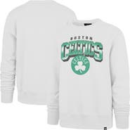 '47 Men's '47 Cream Boston Celtics Big & Tall Spotlight Headline Pullover Sweatshirt