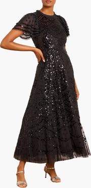 Needle & Thread Deco Dot Ankle Gown