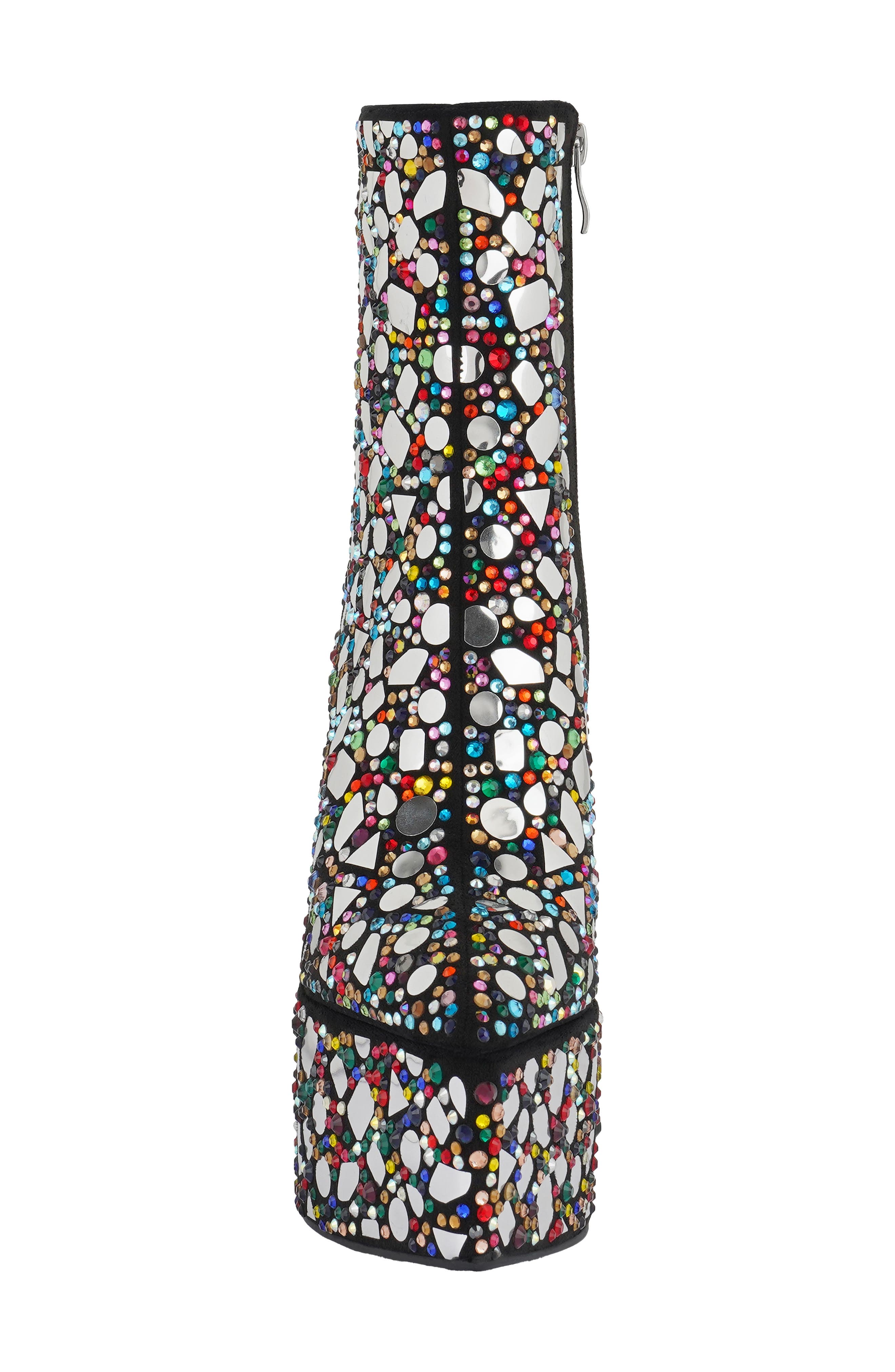 LONDON RAG Fancy Mirror Platform Boot, Alternate, color, Black