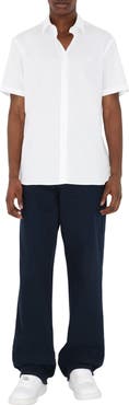 Burberry Slim Fit Stretch Cotton Shirt
