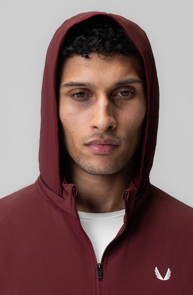 ASRV AeroTex Water Repellent Windbreaker Jacket, Alternate, color, Crimson