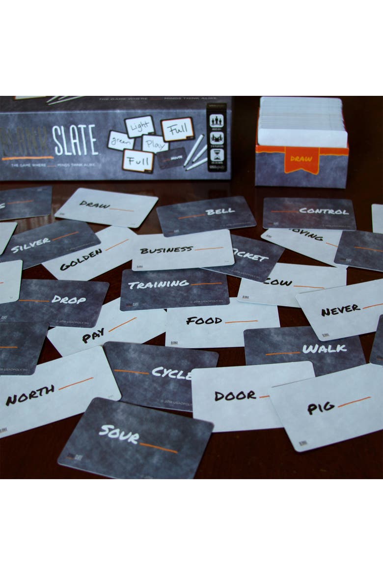 Blank Slate Word Association Party Game, Alternate, color, Multicolored