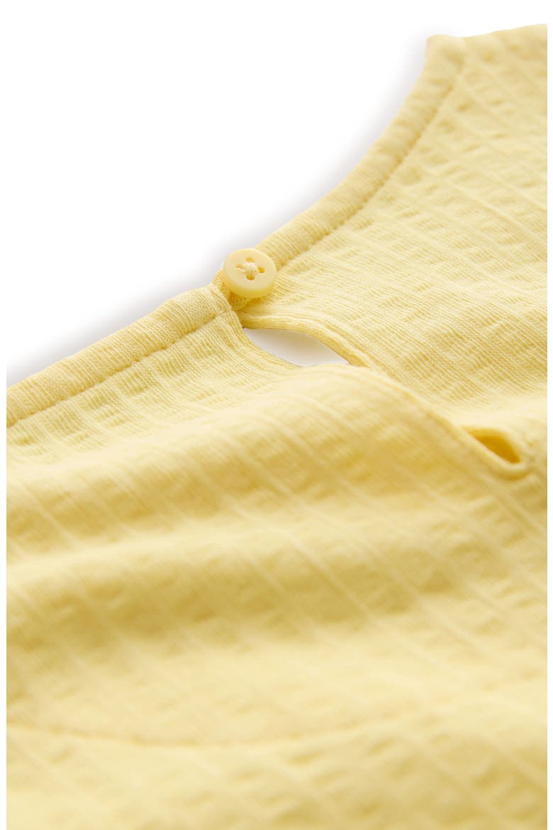Kids' Sleeveless Cotton Jersey Drop Waist Sundress, Alternate, color, YELLOW