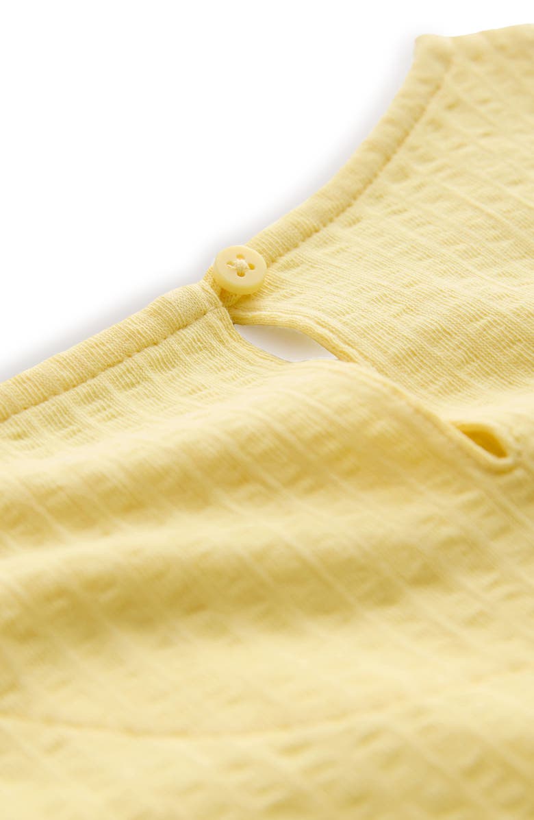 NEXT Kids' Sleeveless Cotton Jersey Drop Waist Sundress, Alternate, color, Yellow