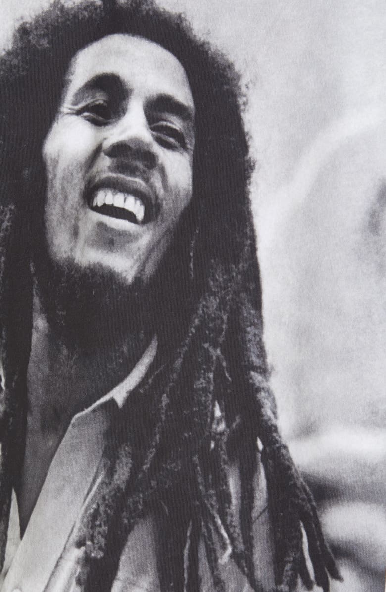 Cult of Individuality Bob Marley Men's Graphic Tee, Alternate, color,