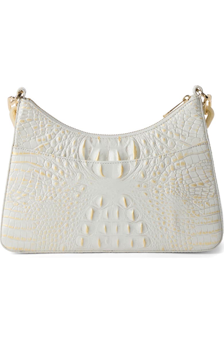 Brahmin Mod Esme Croc Embossed Shoulder Bag, Alternate, color, Chantilly
