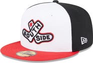 New Era Men's New Era White/Red Chicago White Sox 2025 City Connect Batting Practice 59FIFTY Fitted Hat