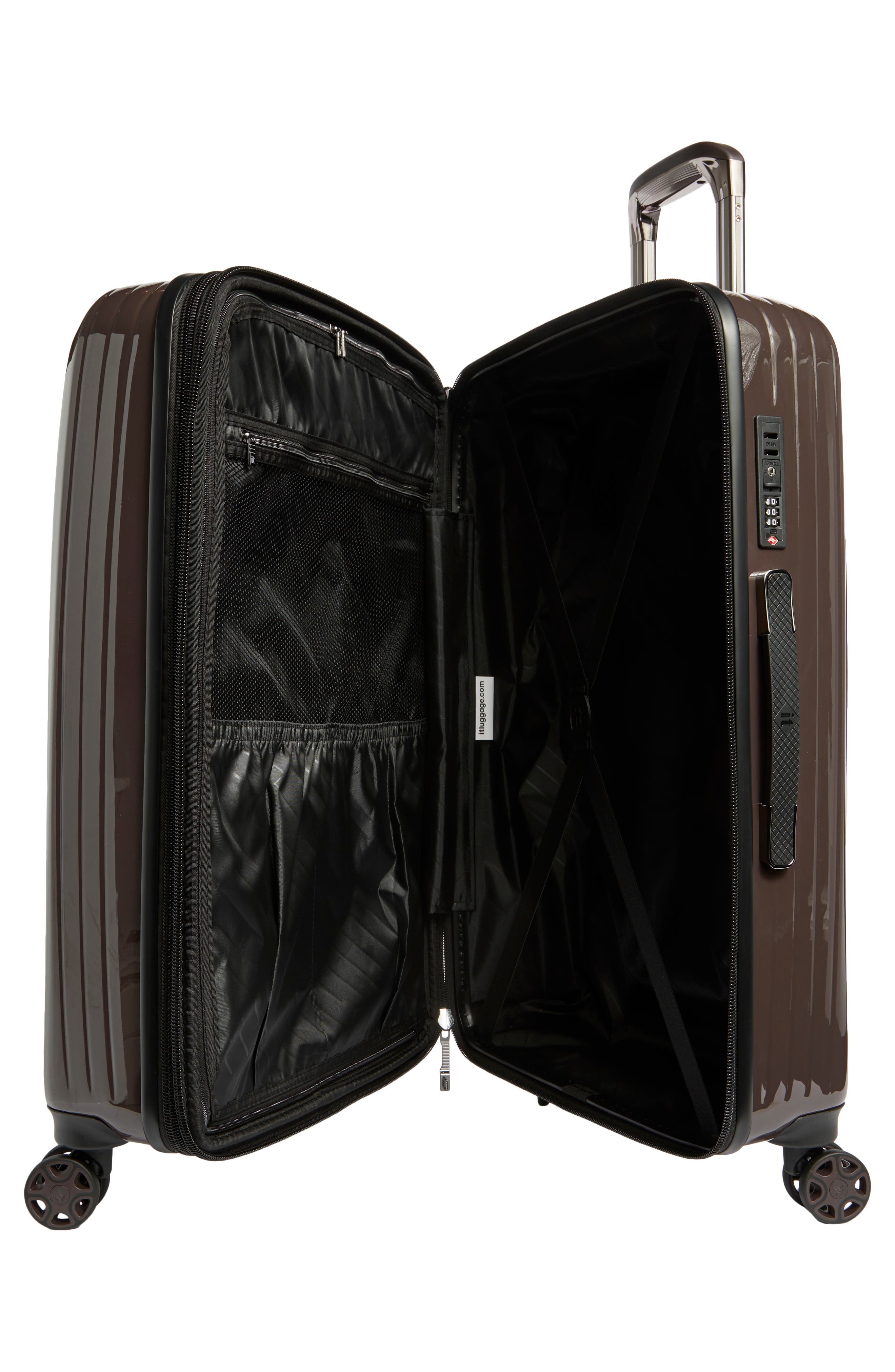 IT LUGGAGE Optical 27-Inch Hardside Spinner Luggage, Alternate, color, Brown/ Chocolate