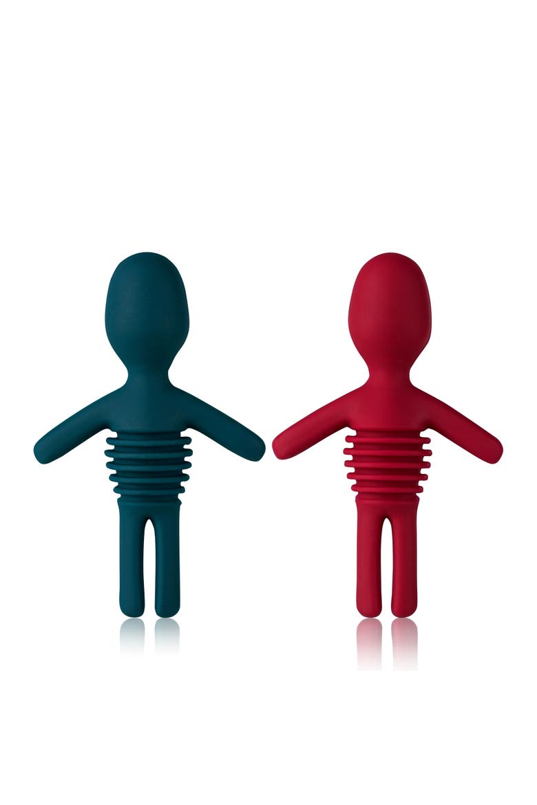 Silicone Bottle Stopper Set of 2, Main, color, Multicolor