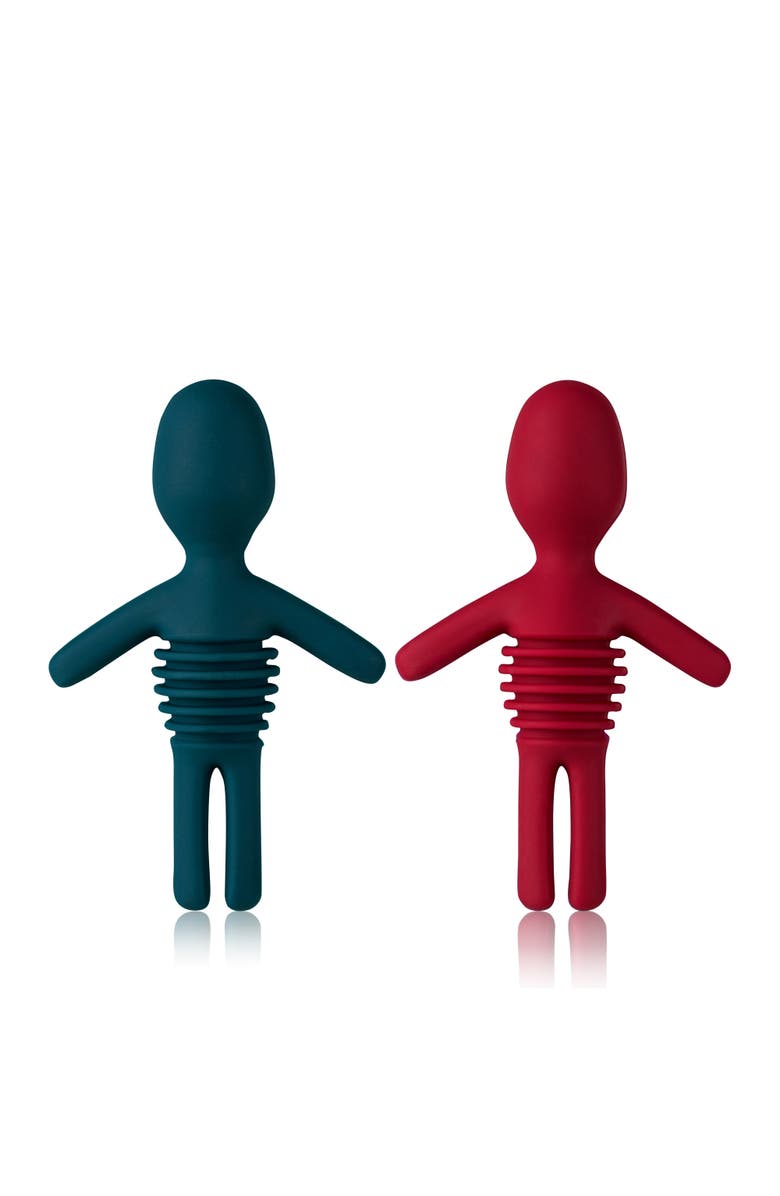 Innovine Silicone Bottle Stopper Set of 2, Main, color, Multicolor