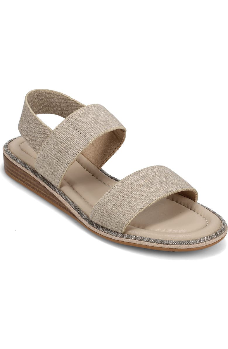 VANELi Bordy Slingback Sandal, Main, color, Natural