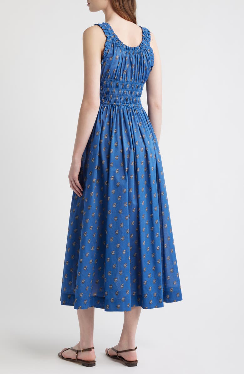 DÔEN Emmaretta Sleeveless Tie Waist Maxi Dress, Alternate, color, Eartha Paisley