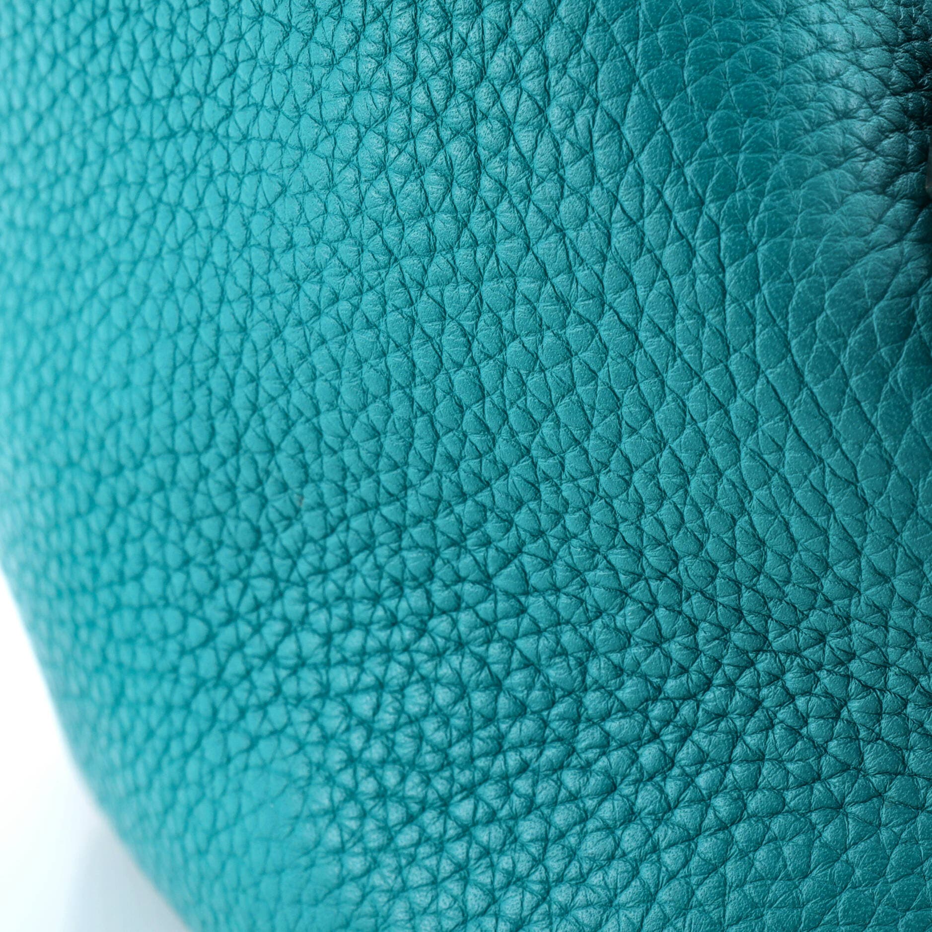 Pre-Owned Hermes Picotin Lock Bag Clemence PM, Alternate, color, Bleu Paon