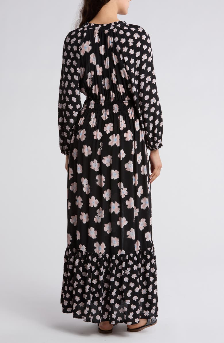 Lovestitch Twin Print Maxi Dress, Alternate, color, 