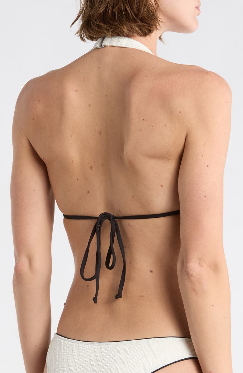 Volcom Baby Halter Bikini Top, Alternate, color, Star White