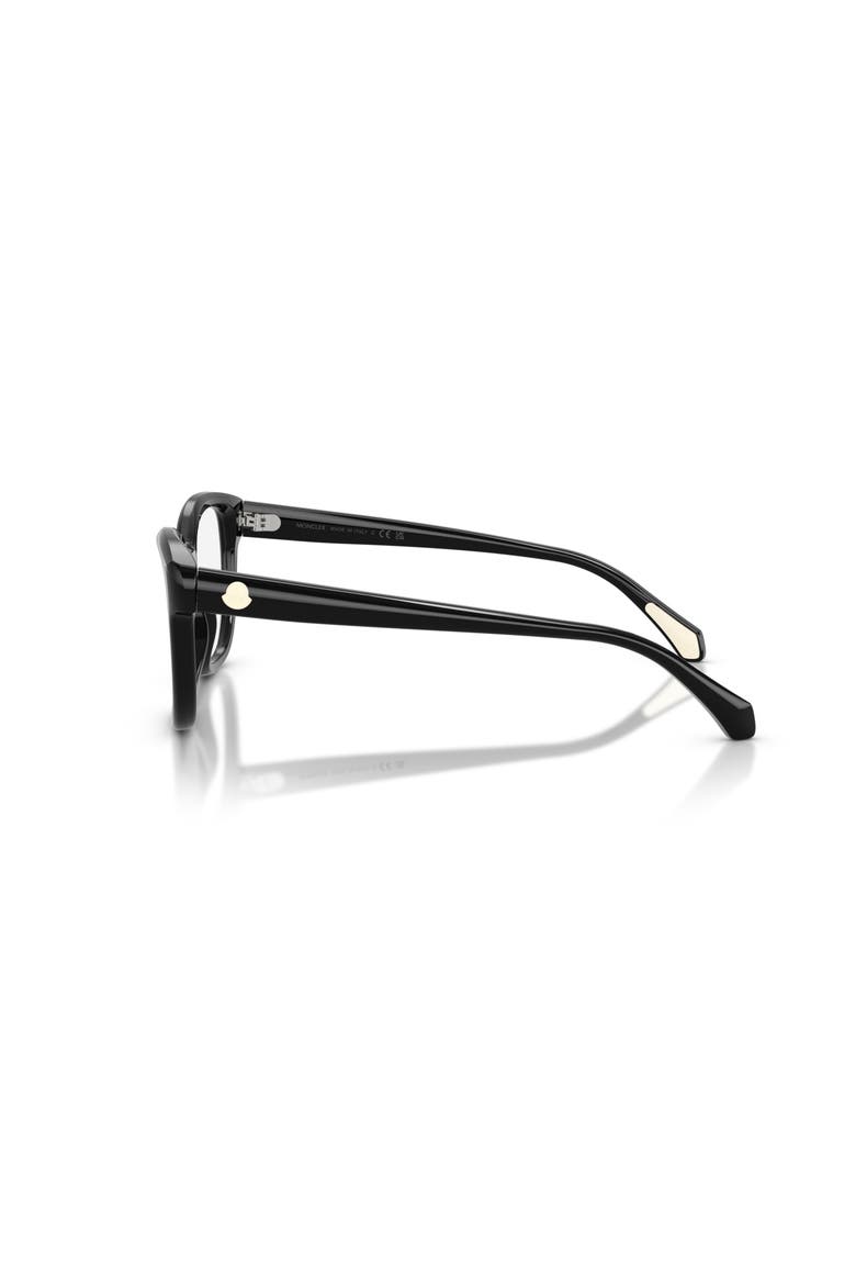 53mm Rectangle optical glasses, Alternate, color, Black