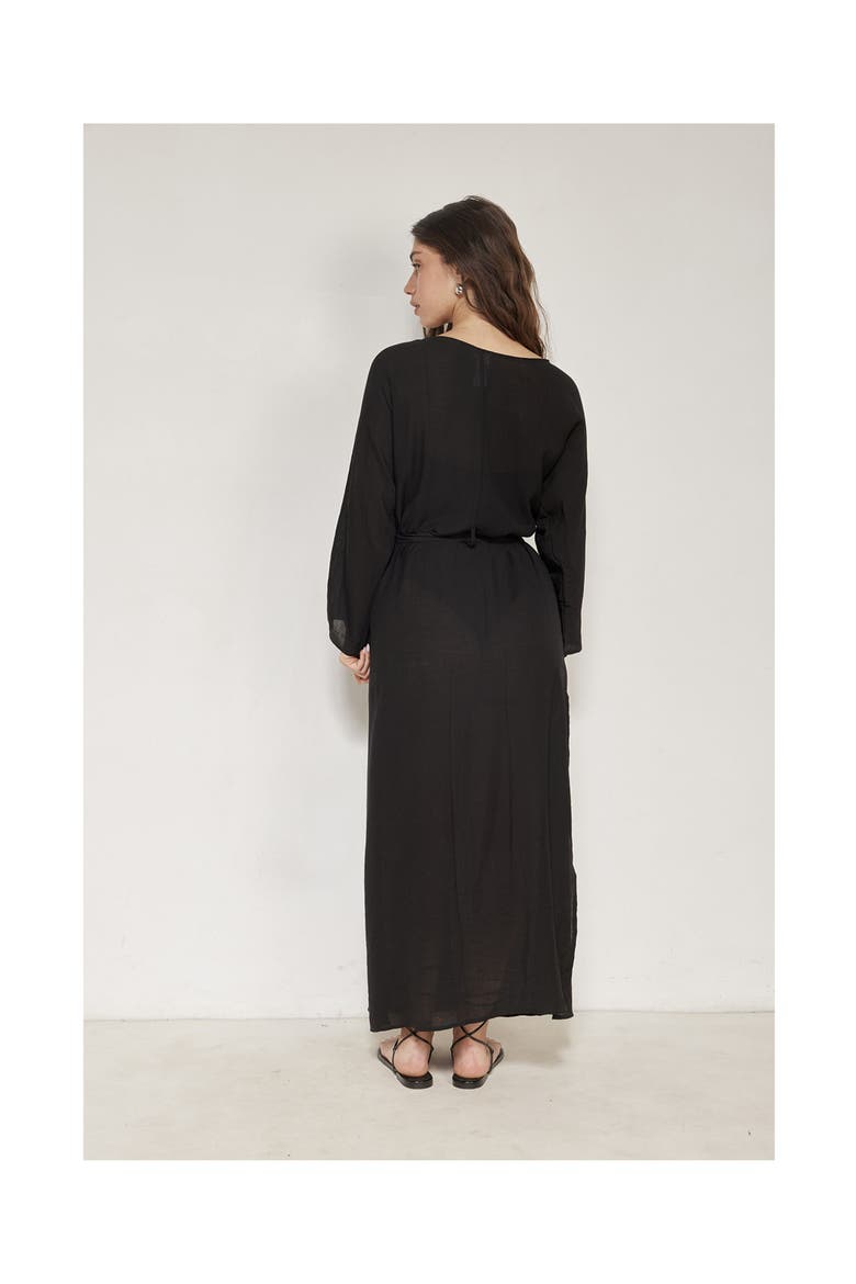 Dreamer Robe Cover-Up, Alternate, color, Black