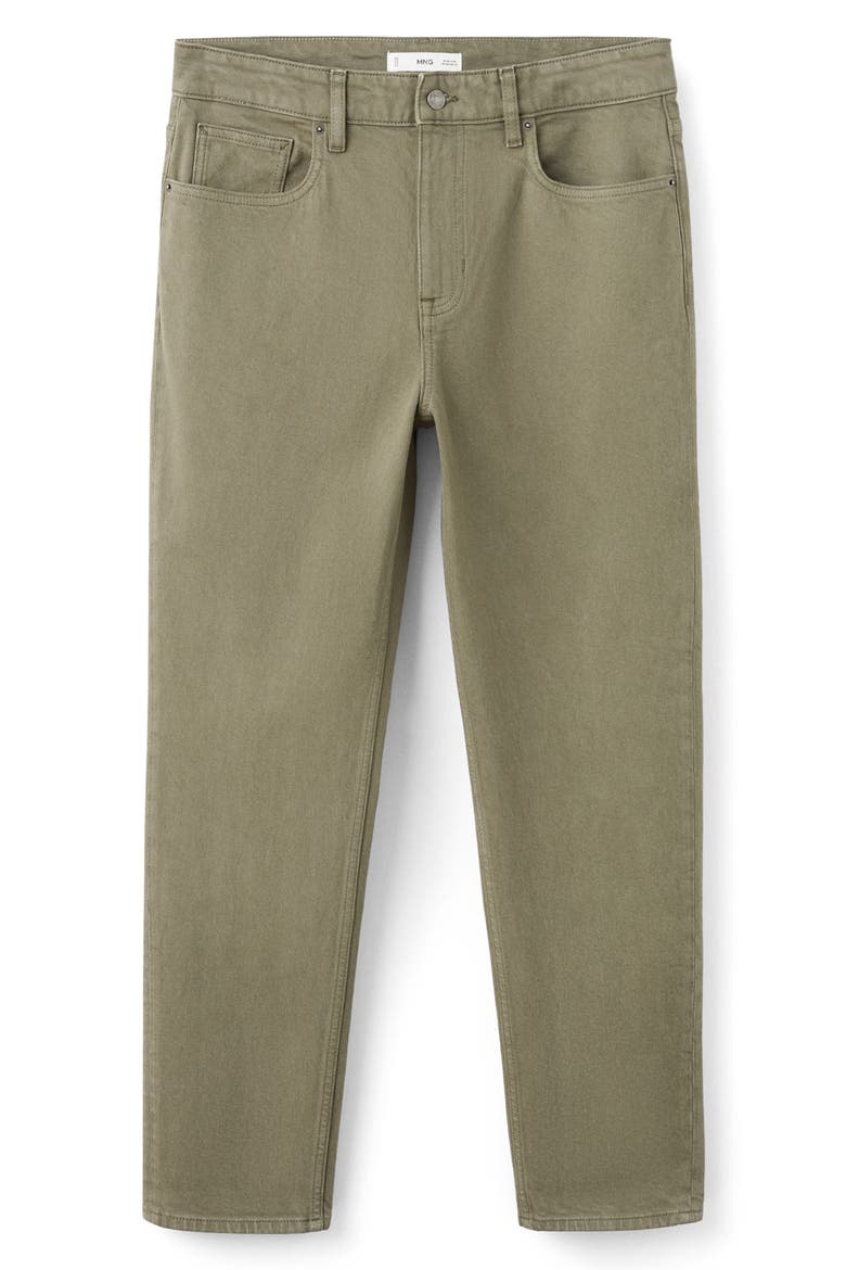 Ben Tapered Jeans, Alternate, color, KHAKI GREEN