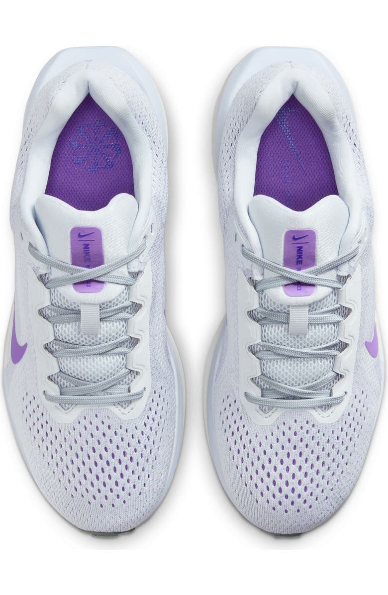 Nike Air Winflo 11 Running Shoe, Alternate, color, Platinum/ Ghost/ Violet