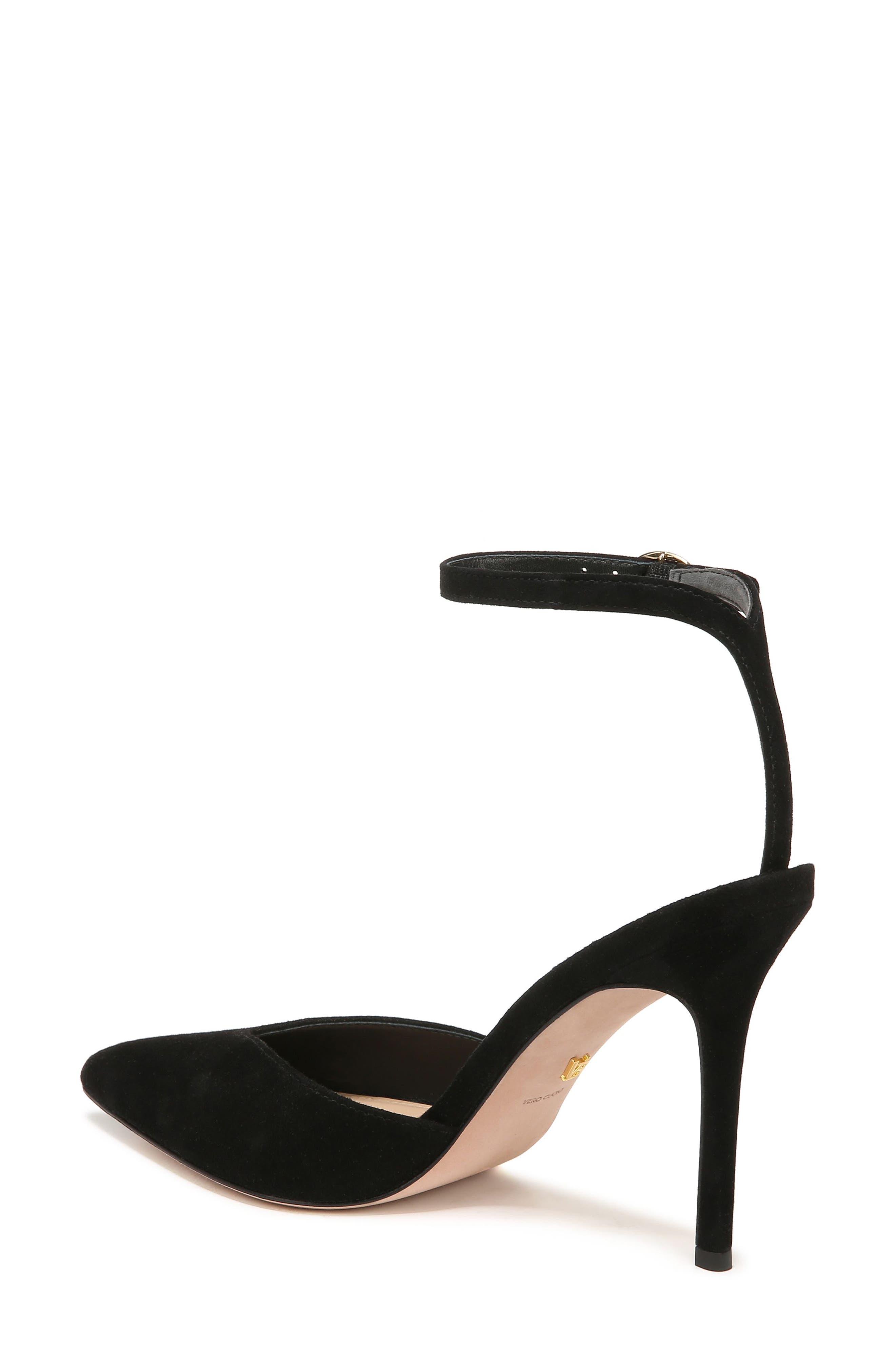 Lisa Pointed Toe Pump, Alternate, color, BLACK