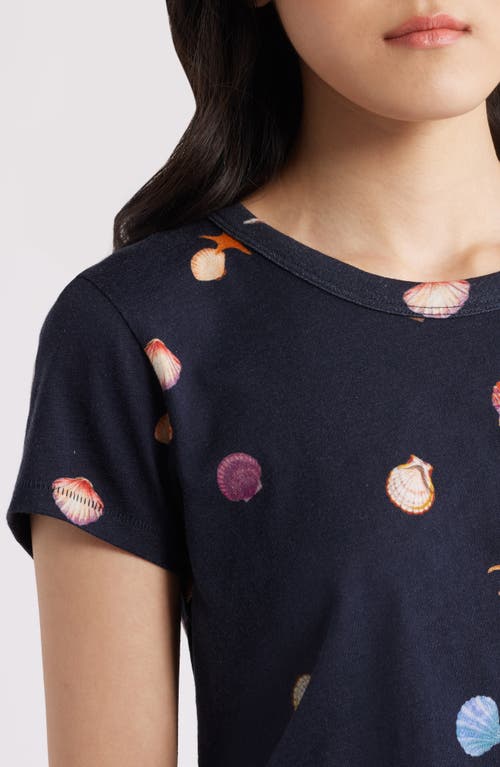 Rag & Bone Short-sleeve Allover Seashell Tee