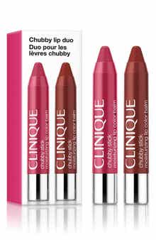 Chubby Stick Moisturizing Lip Color Balm Duo $52 Value