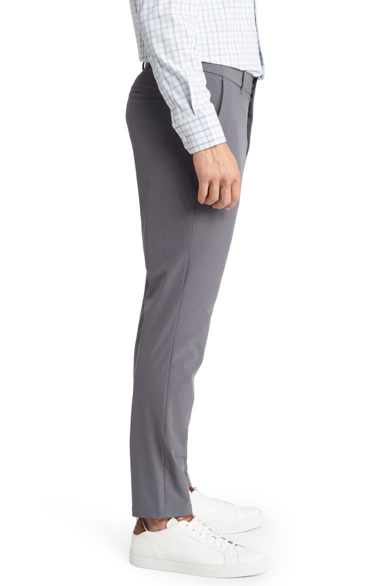 Helmsman Flat Front Chinos, Alternate, color, CHARCOAL SOLID