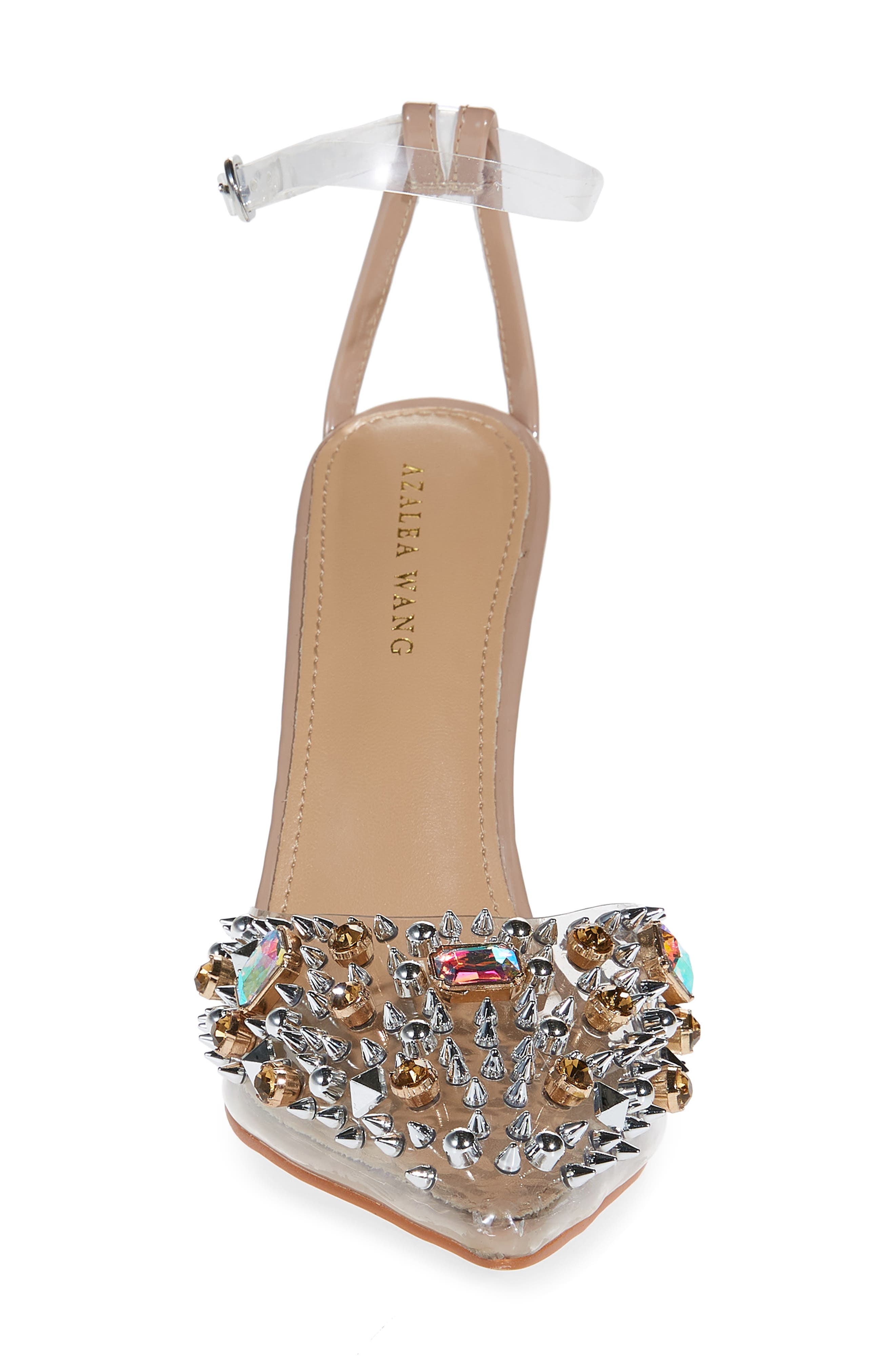 AZALEA WANG Popstar Sandal, Alternate, color, Nude