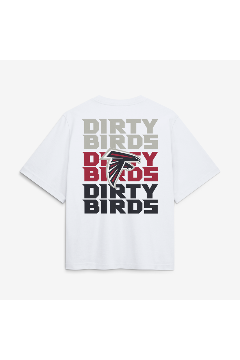 Women's Nike White Atlanta Falcons Redesign Boxy T-Shirt, Alternate, color, White