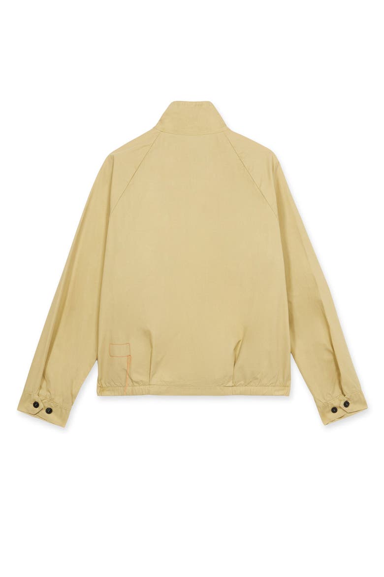 Carol Cotton Poplin Zip-Up Jacket, Alternate, color, KHAKI