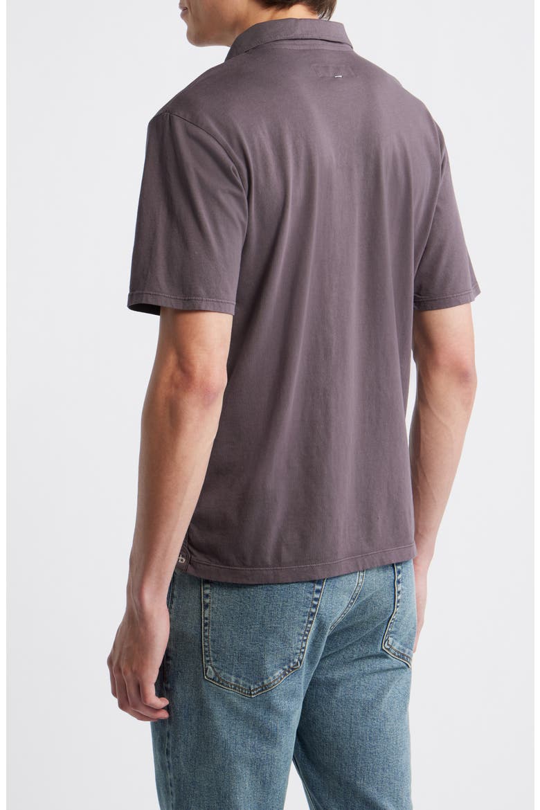 Garment Dye Polo, Alternate, color, COAL GREY