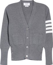 Thom Browne 4-Bar Merino Wool Cardigan