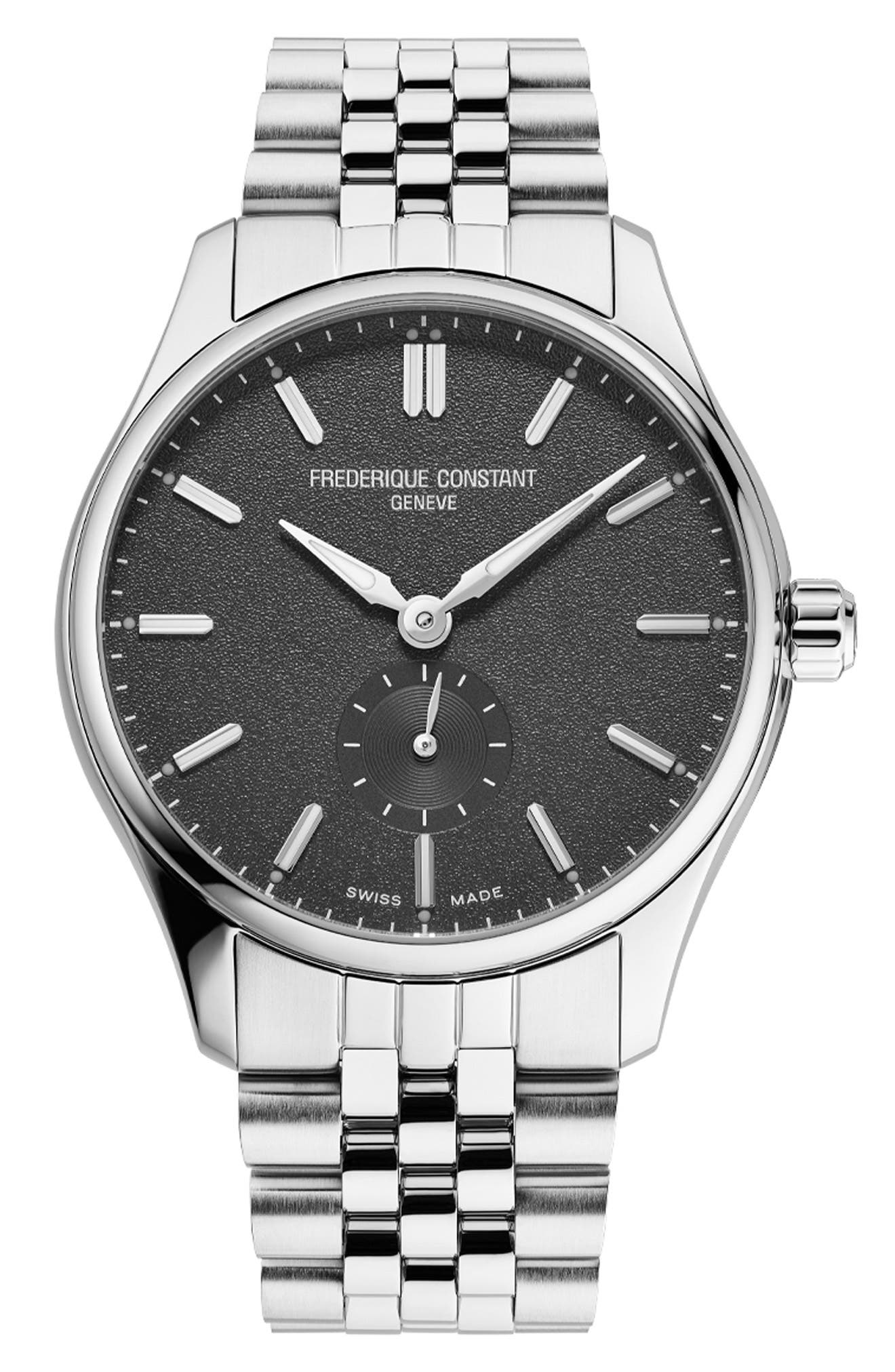 FREDERIQUE CONSTANT Classics Index Automatic Bracelet Watch, 39mm