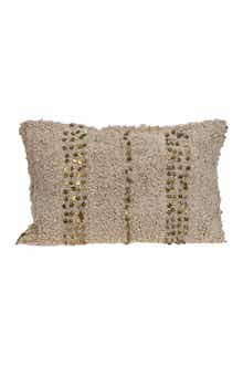 PARKLAND COLLECTION Acacia Balm Transitional Beige Throw Pillow