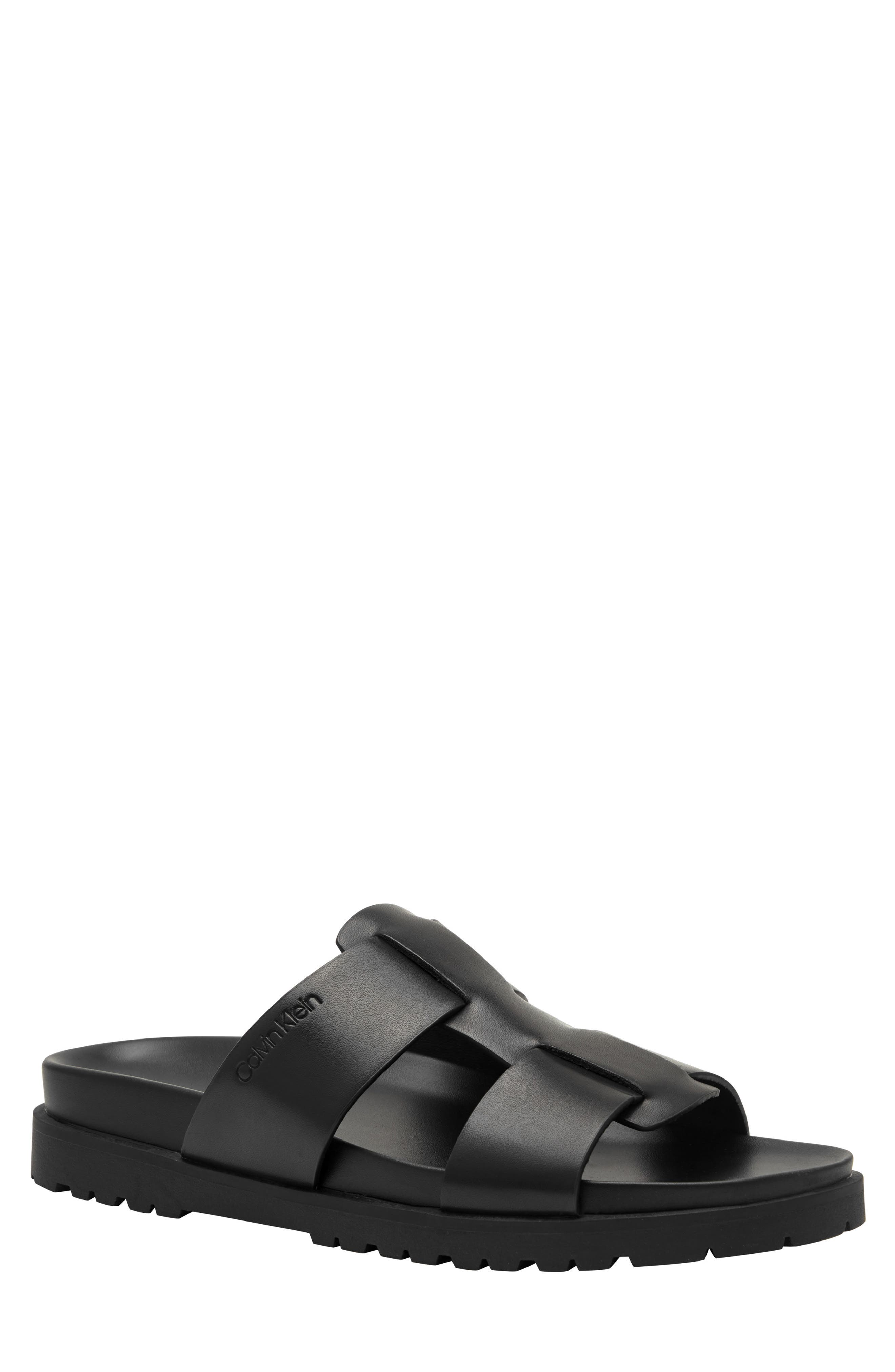 Calvin Klein Rolinde Lug Sole Slide Sandal