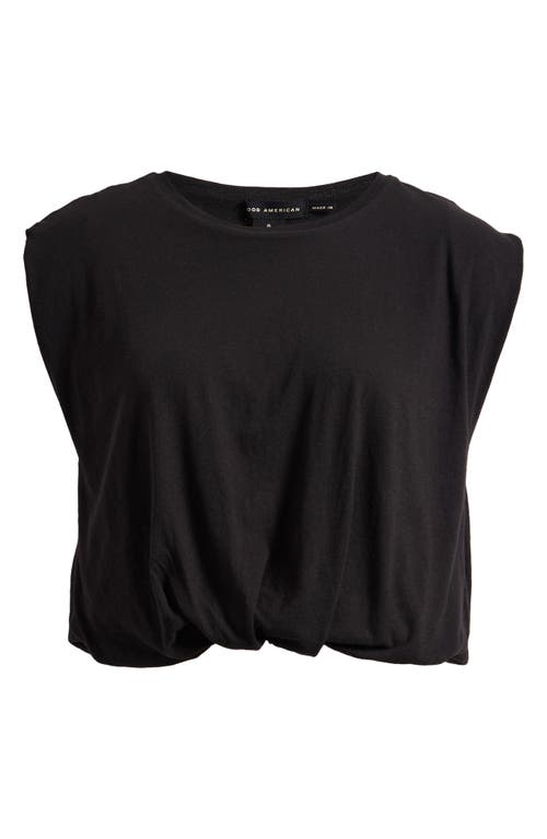 Good American Gathered Hem Muscle Top