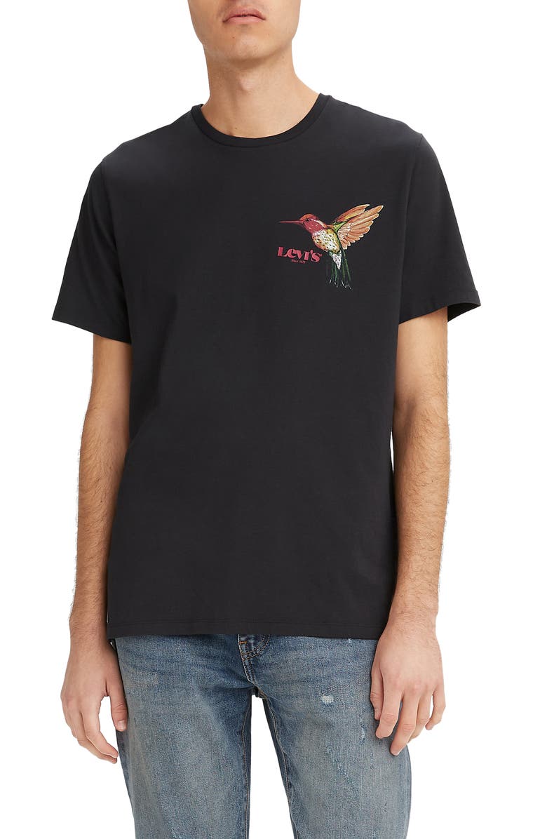 Levi's<sup>®</sup> Hummingbird Graphic Tee, Main, color,