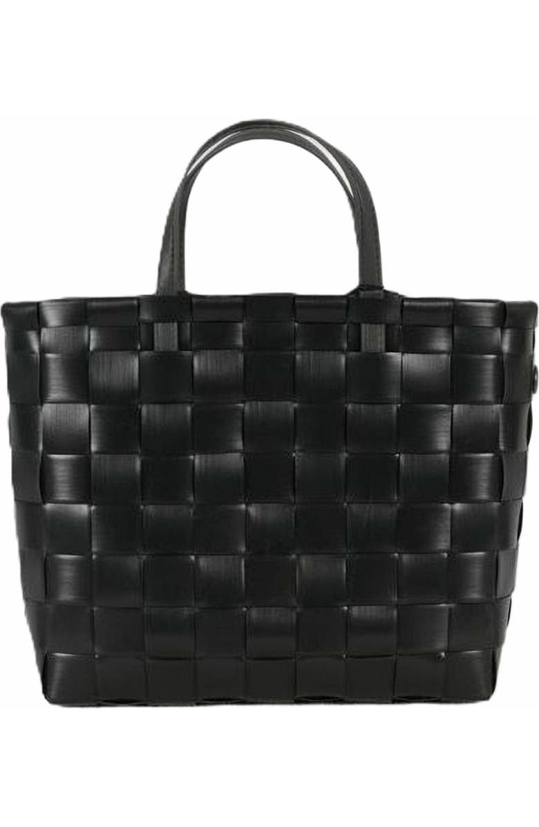 Handed By Petite Recycled Plastic Handbag, Alternate, color, Black