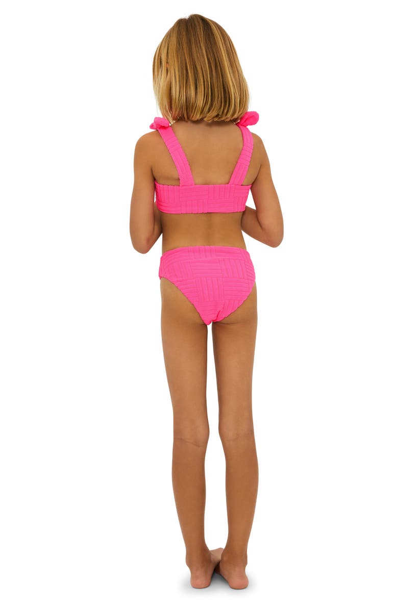 Beach Riot Kids' Little Stella Two-Piece Swimsuit, Alternate, color, Strawberry Moon