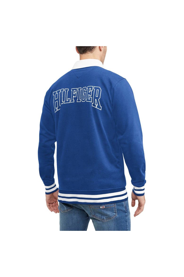 Men's Tommy Hilfiger Royal New York Giants Cody Long Sleeve Polo, Alternate, color, Royal