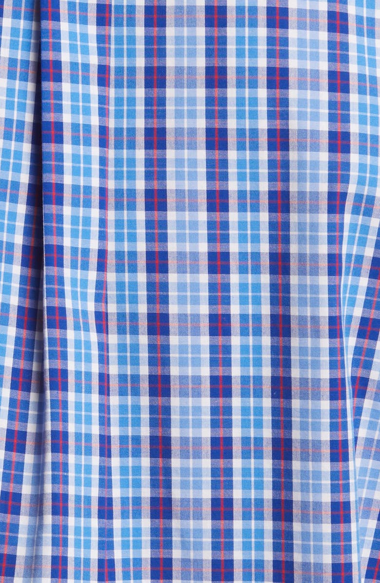 vineyard vines Tattersall Classic Fit Stretch Poplin Button-Down Shirt, Alternate, color,