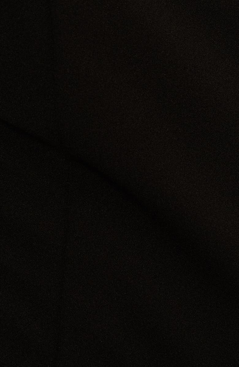 Adrianna Papell Bow Front Sheath Dress, Alternate, color, Black