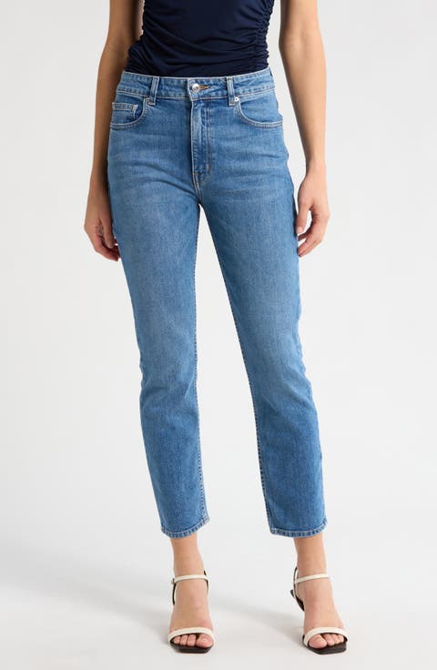 Eden High Waist Slim Jeans