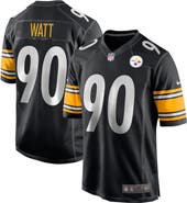 Nike Men's Nike T.J. Watt Black Pittsburgh Steelers Game Jersey