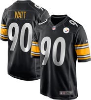 Nike Men's Nike T.J. Watt Black Pittsburgh Steelers Game Jersey